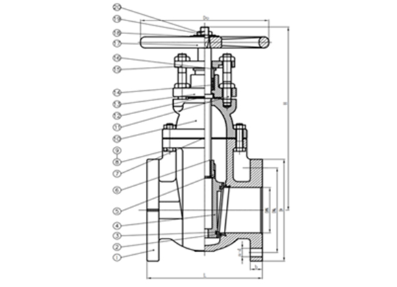 forged ball valve
