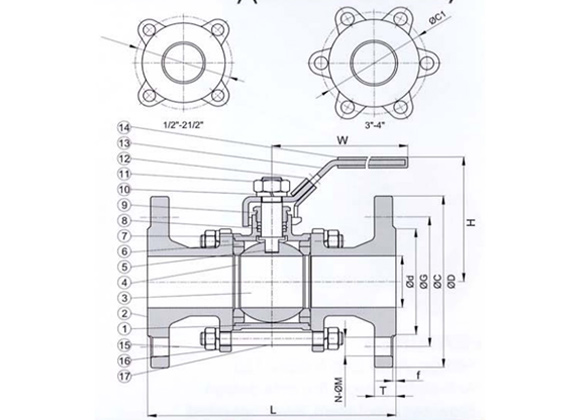 full bore vs reduced bore ball valve
